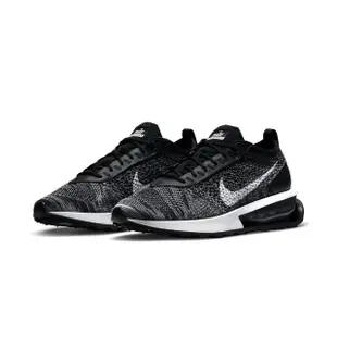 【NIKE 耐吉】Air Max Flyknit Racer 女鞋 黑色 針織 運動 休閒 慢跑鞋 DM9073-001