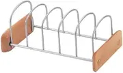 Pearl Metal Moving Plate Stand, 5 Compartment, H-3088