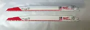 Milwaukee 100 Loose 12" AX Sawzall Blades for Wood & Nails 48-01-7027 2 DAY SHIP