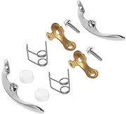 Kisangel 10PCS Trumpet Valve Repair Kit Durable Accessories for Wind Instruments Enhance Sound Performance Compatible with Various Trumpet Models
