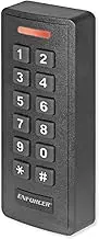Seco-Larm SK-2612-SPQ Outdoor Stand-Alone/Wiegand Keypad with Proximity Reader, 1000 Users, User Code Length 4~6 Digits, Adjustable Output Time or Toggle, 2-Door Interlock Function