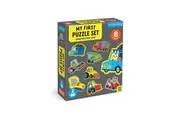 Mudpuppy My First Kids 8 Jigsaw Puzzle Set 10x15cm Construction Site 0+