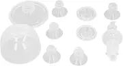 Wearable Breast Pump Flange Inserts Silicone Set Compatible with S9 S10 S12 13mm 15mm 17mm 19mm 21mm
