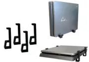 Horizontal and Vertical PS4 Slim Playstation 4 Stand Cooling Station Riser Feet