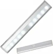 4xMotion Sensor PIR Light Cordless Battery Powered LED Night Light Closet Stair