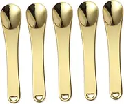 UTHCLO Ergonomic Beauty Scoops 5pcs Makeup Spatulas for Cream Eye Cream Face Cream Zinc Alloy Material