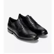 Cole Haan Men's Jefferson Grand 2.0 Plain Oxford Leather Laced Dress Shoe Black