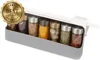 Cupboard Under-Shelf Spice Rack Kitchen Storage Organizer Grey