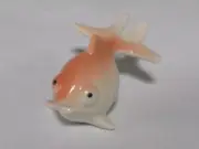 Goldfish figurine porcelain / in Nara Japan / Showa Era