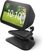 Echo Show 5 Adjustable Stand with USB-C Charging Port - Charcoal
