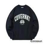 [COVERNAT] COLLEGE EMBLEM OVERFIT 大學T(海軍藍色) [F9]