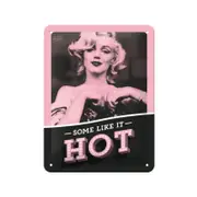 Nostalgic-Art Small Sign Marilyn - Some like it Hot