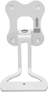 Wireless Speaker Wall Bracket, Stable, Thick Speaker Wall Mount Bracket Metal Screw Mounting Space-Saving Era (White)
