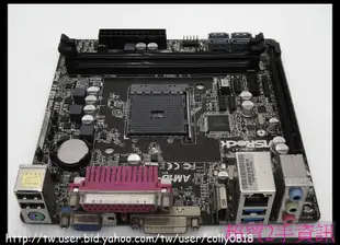 超貿2手資訊 ASROCK AM1B-ITX /PCI-E/DDR3/SATA/AM1-保固1個月