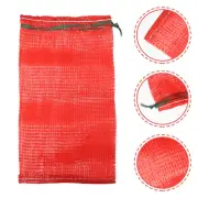25pcs Onion Vegetable Fruit Storage Bag Grocery Pouch Mesh Agricultural Produce