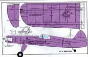 048 Magician .049 Profile PLAN. 21" wing with a symmetrical airfoil