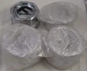 Fuel Wheels Chrome Custom Wheel Center Caps # 1003-48 (SET OF 4)