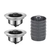 Drain Filter Sink Plug Push-type Bounce Cores Sink Drain Strainer Durable