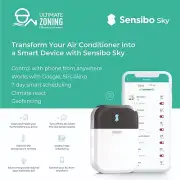 Sensibo Sky, Smart Home Air Conditioner System - Quick & Easy Installation.