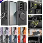 For Samsung Galaxy Z Fold 6 Phone Shockproof Heavy Duty Ring Case Camera Cover
