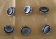 3 pcs trumpet finger buttons for repairing parts +buttons pearl