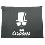 Groom Glasses Top Hat Married - Funny Sports Microfiber Towel Gift Gifts