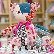 Memory Bear Template Ruler Set, DIY Bears Quilting Rulers and Templates, Home Sewing Art Craft, crylic Quilting Rulers and Templates for Beginners,L