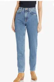 NWT Nudie Jeans Women's Breezy Britt in Friendly Blue 27 x 30