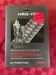 AudioQuest NRG-Y2 Low-Noise 2 Pole AC Power Cable 1m