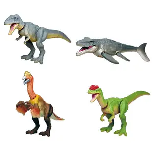 全套6款【日本正版】可動生物模型 THE恐龍 六大恐龍大進擊 扭蛋 轉蛋 恐龍模型 TAKARA TOMY - 068782