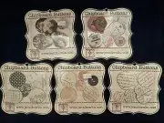 JENNI BOWLIN ASSORTED CHIPBOARD BUTTONS