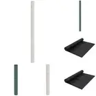 Weed & Root Control Mat Outdoor Deck Barrier Mulch Matting Black PP vidaXL