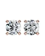 14K Rose Gold 4.00 ct. tw. Lab-Grown Diamond Studs