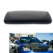 Black Carbon Fiber Hood Scoop Bonnet Vent Cover Fit For Subaru Impreza WRX STi