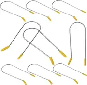 Happyyami 16pcs Hot Curler Clips Replacement Durable Securing Pins for Electric Rollers Compatible with ¾ ¼ Curlers for Salon Use and