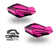 Powermadd Sentinel Handguards Guards Pink Snowmobile Snow Stealth Hayes
