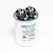 Supco Capacitor Round Run 10 uf mfd 370/440 Volts for HVAC Motors