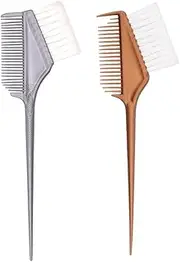 Baluue Comb Brush Hair Dye Hair Coloring Brush Set Tint Brush for Hair Dye Dye Brush for Salon Use