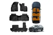 3D Floor Mats for Chery Tiggo 8 Pro Max 2024-2025 Heavy Duty All Weather Car Mats Carpet Liner Set
