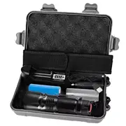 Rechargeable Tactical LED Torch 90000LM Super Bright USB Flashlight