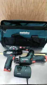 在飛比找Yahoo奇摩購物中心優惠-{家事達} 德國 METABO- SB 10.8V 震動電鑽