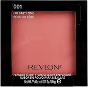 Rev Blush 001 Pwdr Oh Bab Size 0.17z Revlon Blush 001 Powder Oh Baby Pink .17z
