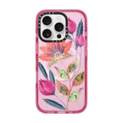 iPhone 16 Pro Impact Case MagSafe Compatible Victorian Elegance Android case