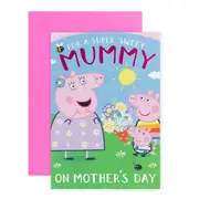 Hallmark Peppa Pig Mother's Day Card - Super Sweet