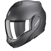 Exo-Tech Evo Carbon Solid Matt Black Modular Helmet