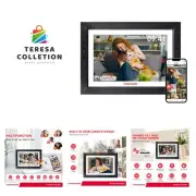Frameo Digital Picture Frame, Digital Photo Frame WiFi with 32 GB, HD IPS Tou...