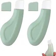 Pack of 2 Blackhead Scrapers, Blackhead Remover Tool, Black Head Remover for Noseblack Heads Removal, Tools for Removing Blackheads, Spatula for Deep Cleaning of the Skin