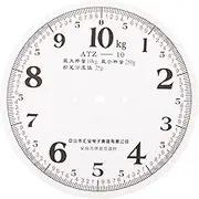 Weighing Scale Paper Spring Scale Replacement Paper Accurate Weighing 10kg Max Capacity Suitable for Mechanical Platform Scales