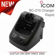 Icom BC-210 UK Fast Rapid Desktop Charger for BP-245N│Charges in 2.5 Hours