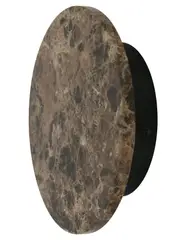 Equinox 200mm LED Colour-Shifting Wall Sconce in Brown Marble